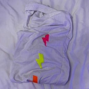 lightning bolt sweatpants
